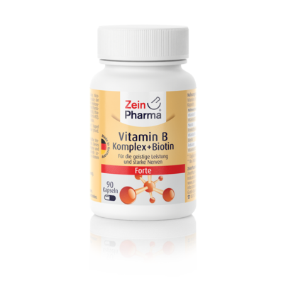 Zeinpharma Vitamin B-Komplex +Biotin Kapseln, A-Nr.: 4100425 - 01