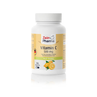 Zeinpharma Vitamin C 500 mg Caps, A-Nr.: 4094647 - 01