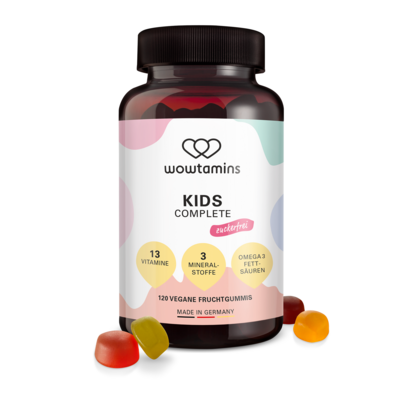 wowtamins KIDS COMPLETE zuckerfrei Fruchtgummis, A-Nr.: 5770352 - 01