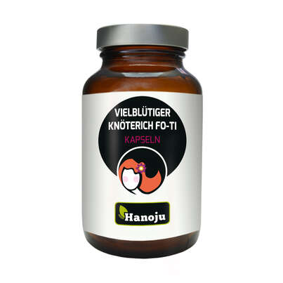 Hanoju Vielblütiger Knöterich Fo-Ti Kapseln 400mg, A-Nr.: 4255599 - 01