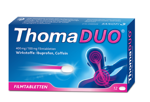 ThomaDUO® 400 mg/100 mg Filmtabletten, A-Nr.: 4480528 - 01