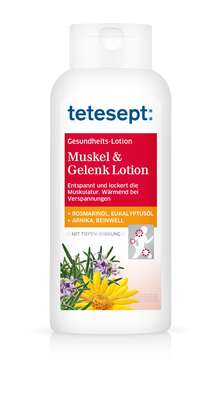 tetesept Gesundheits-Lotion Muskel &amp; Gelenk, A-Nr.: 3869218 - 01