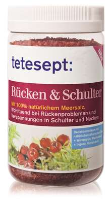 tetesept Gesundheits-Meersalz Rücken &amp; Schulter, A-Nr.: 3866958 - 01