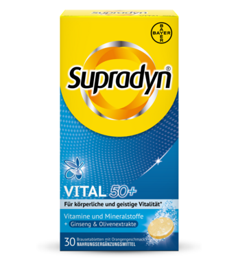 Supradyn® vital 50+ - Brausetabletten, A-Nr.: 4184965 - 01