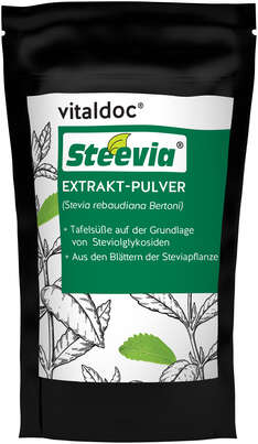 vitaldoc® Steevia EXTRAKT-PULVER Nachfüllbeutel, A-Nr.: 5619750 - 01