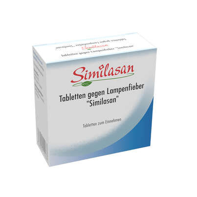Tabletten gegen Lampenfieber „Similasan“, A-Nr.: 3514981 - 02
