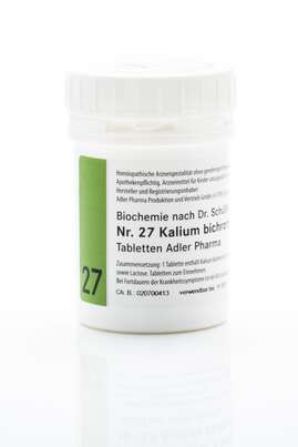 Schüßler Salz Adler Nr. 27 D12 Tabletten, A-Nr.: 2980037 - 01
