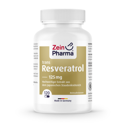 Zeinpharma Resveratrol 125 mg Kapseln, A-Nr.: 3852991 - 01