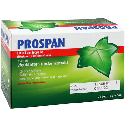 Prospan® Hustenliquid, im Portionsbeutel, A-Nr.: 3521509 - 04