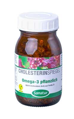 Sanatur Omega-3 Fettsäure Kapseln pflanzlich, A-Nr.: 4259172 - 01