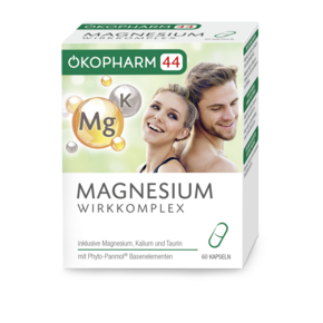 Ökopharm44® Magnesium Wirkkomplex Kapseln 60 ST, A-Nr.: 4099231 - 01