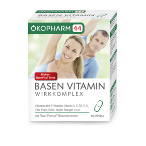 Ökopharm44® Basen Vitamin Wirkkomplex Kapseln 60 ST, A-Nr.: 3293043 - 01