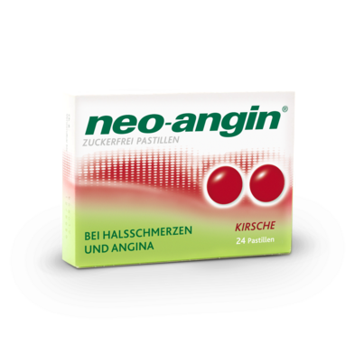 neo-angin® Kirsche zuckerfrei Pastillen, A-Nr.: 3931414 - 01
