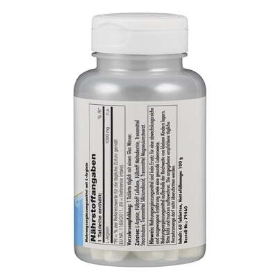 Supplementa L-Arginin 1000 mg Tabletten, A-Nr.: 5598054 - 02