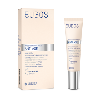 Eubos Anti Age Hyaluron Augen Kontur Serum 15ml, A-Nr.: 4006896 - 06