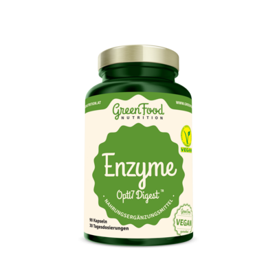 GreenFood Nutrition Enzyme Opti7 Digest 90 Kapseln, A-Nr.: 5634241 - 01