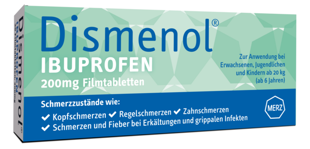 Dismenol Ibuprofen 200mg, A-Nr.: 3756804 - 01