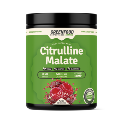 GreenFood Nutrition Performance Citrulline Malate 420g, A-Nr.: 5635223 - 01
