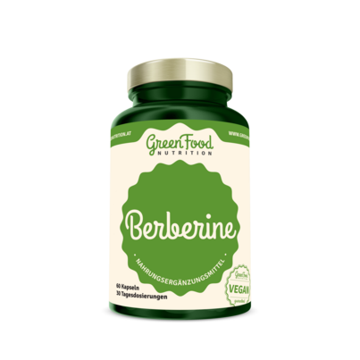 GreenFood Nutrition Berberine 60 Kapseln, A-Nr.: 5634666 - 01