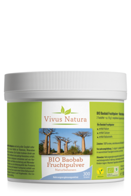 Bio Baobab Fruchtpulver Naturbelassen, A-Nr.: 5798706 - 01