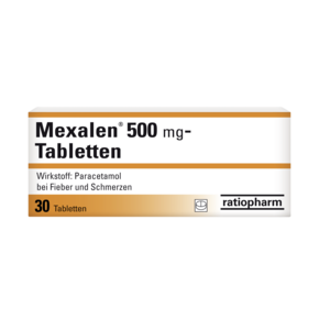 Mexalen® 500 mg Tabletten, A-Nr.: 3909774 - 01