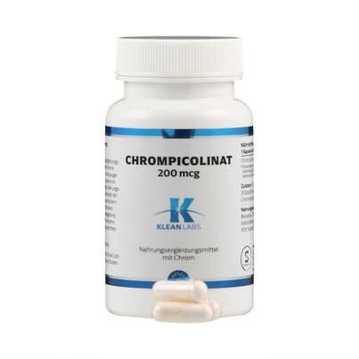 Chrompicolinat 200 mcg Klean Labs Kapseln, A-Nr.: 5707922 - 04