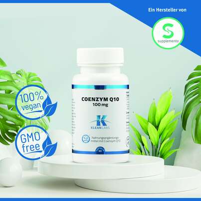 Coenzym Q-10 100 mg Klean Labs Kapseln, A-Nr.: 5755111 - 05