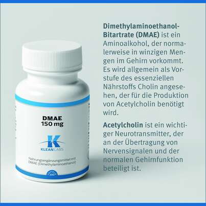 DMAE 150 mg Klean Labs Kapseln, A-Nr.: 5749493 - 07