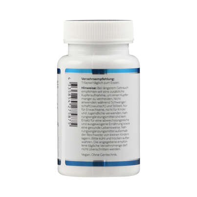 Zink Picolinat 25 mg Klean Labs Kapseln, A-Nr.: 5755631 - 03