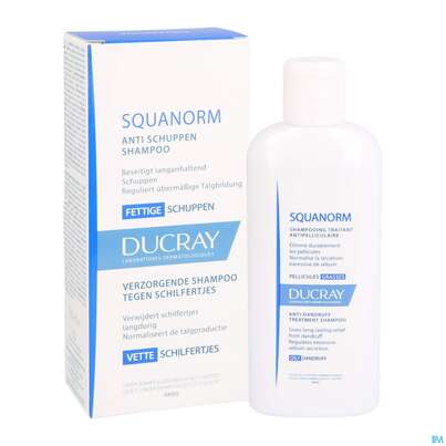 Ducray Squanorm Antischuppen-shampoo Fettige Schuppen 200ml, A-Nr.: 4286447 - 05