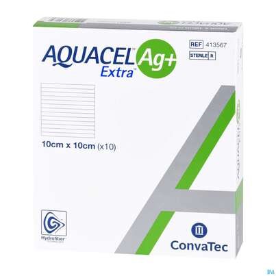 AQUACEL AG+EXT WUNDAUFL10X10 10ST, A-Nr.: 4262205 - 04