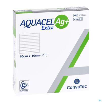 AQUACEL AG+EXT WUNDAUFL10X10 10ST, A-Nr.: 4262205 - 05