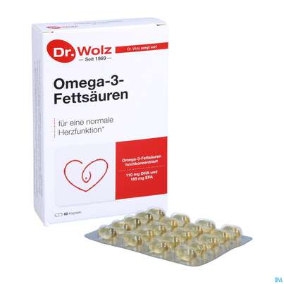 OMEGA 3 FETTSRE KPS DR.WOLZ 60ST, A-Nr.: 3693506 - 05