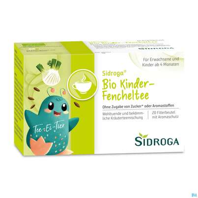 SIDROGA TEE BIO KIND FENCHEL 20ST, A-Nr.: 3628325 - 02