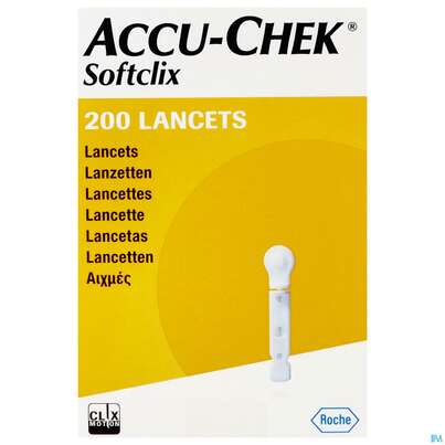 ACCU-CHEK SOFTCL LANZ SAN 200ST, A-Nr.: 2662001 - 01