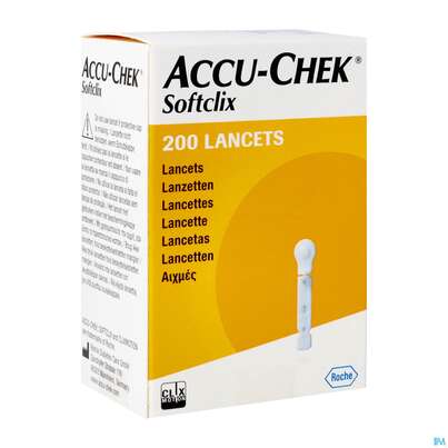 ACCU-CHEK SOFTCL LANZ SAN 200ST, A-Nr.: 2662001 - 02