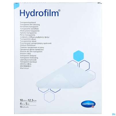 HYDROFILM WUNDVB 10X12,5CM 10ST, A-Nr.: 3697088 - 01