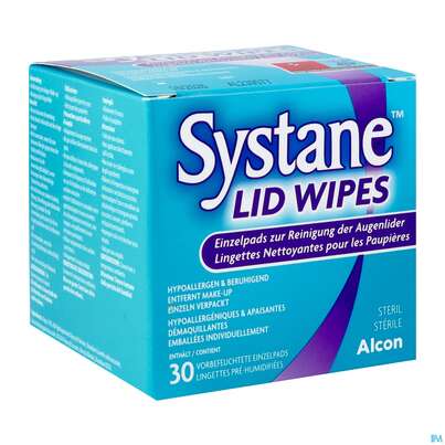 SYSTANE LIDWIPES REINPADS 30ST, A-Nr.: 4261909 - 02