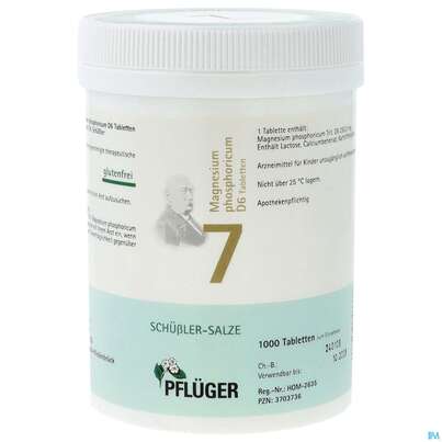 Schuess 7 Magn Phos D 6 Pflu 250g, A-Nr.: 3703736 - 01