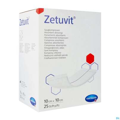 ZETUVIT ST 10X10 25ST, A-Nr.: 1039642 - 02