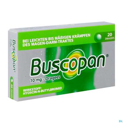 BUSCOPAN DRG 10MG BLISTER 20ST, A-Nr.: 5506158 - 02