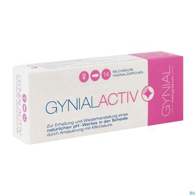 GYNIAL ACTIV VAGINALZAEPFCH. 14ST, A-Nr.: 4367128 - 02